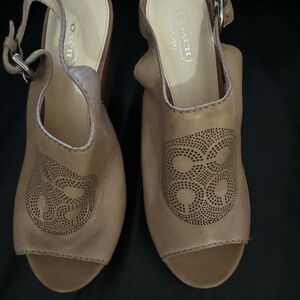 💰 SOLD 🔥🔥🔥 Leather wedge shoes